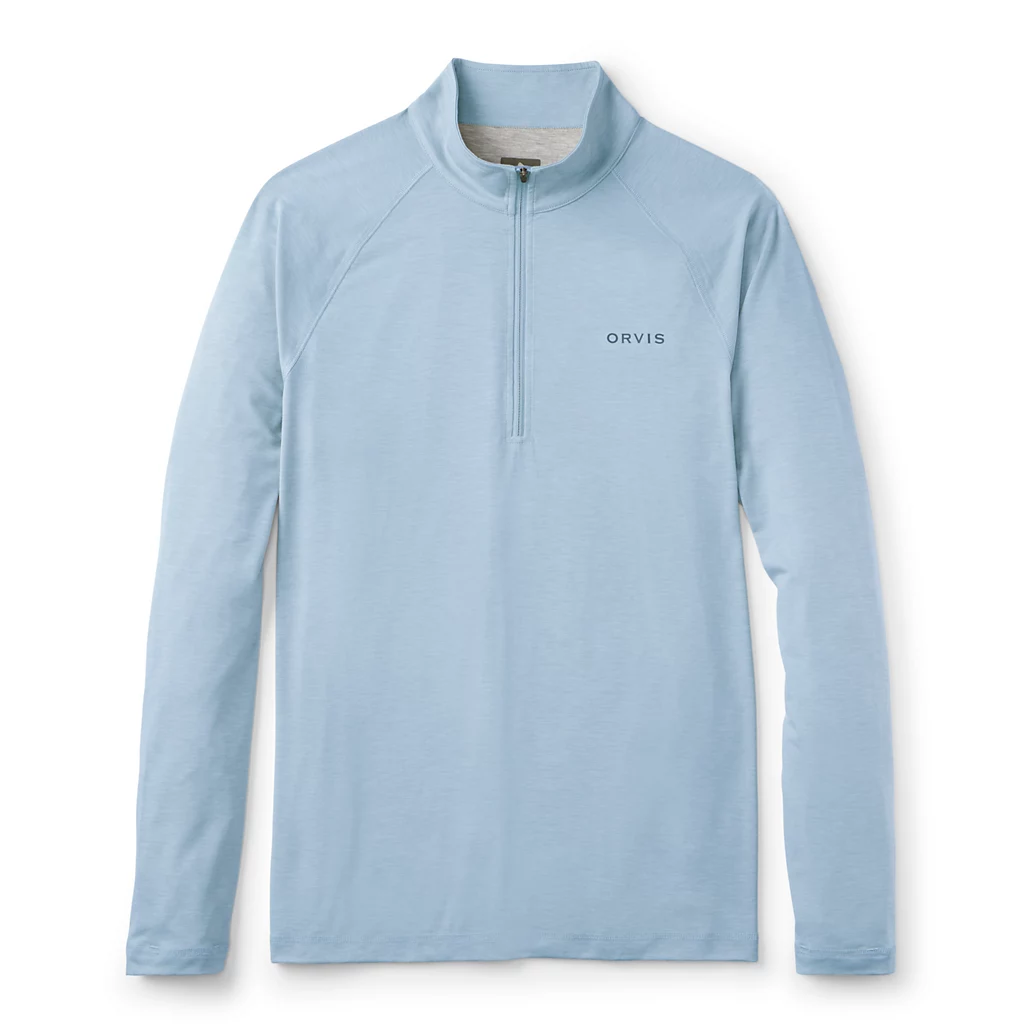 Dricast 1/4 Zip- Coastal Blue